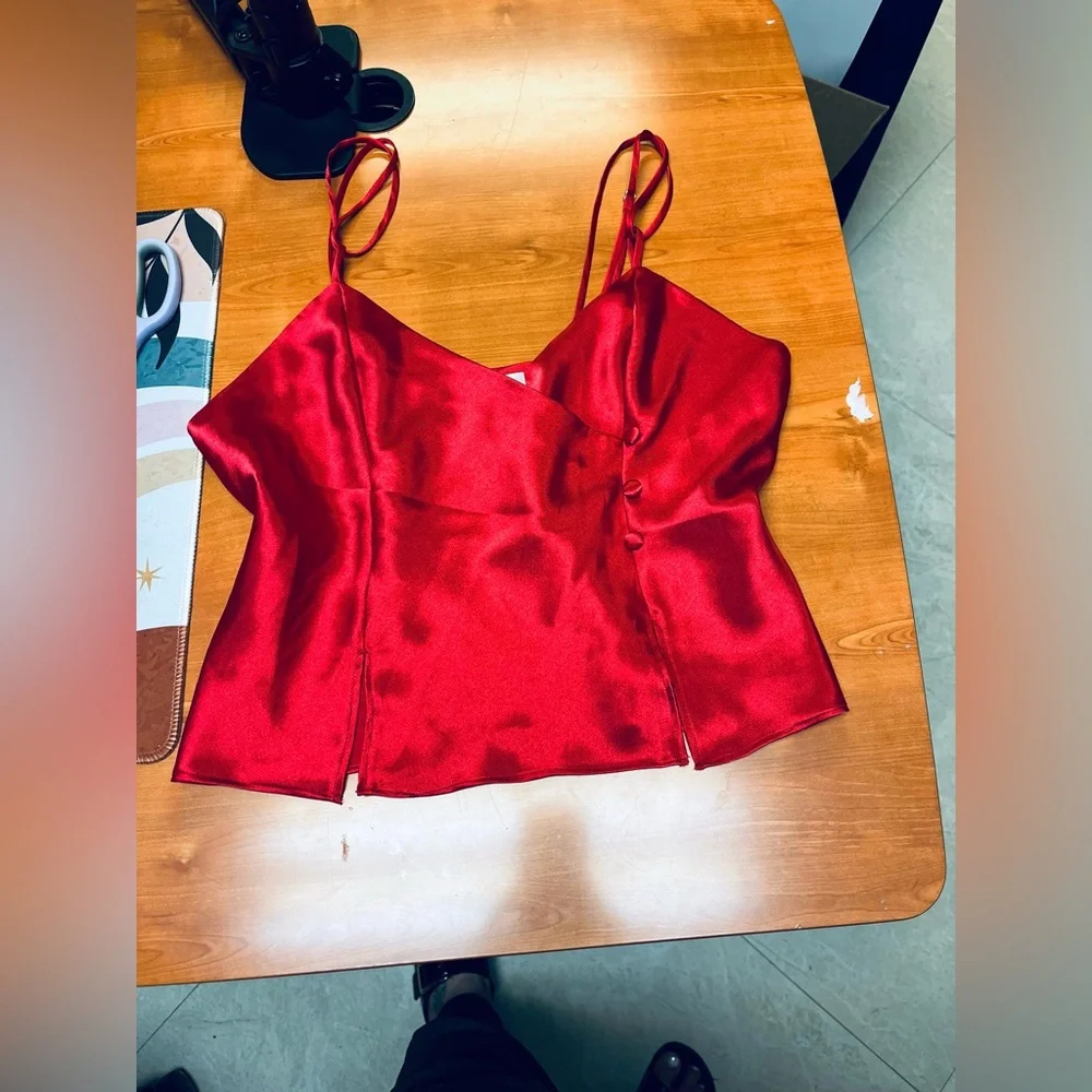 Vintage 90s Frederick’s of‎ Hollywood Red Lingerie Set – Size S